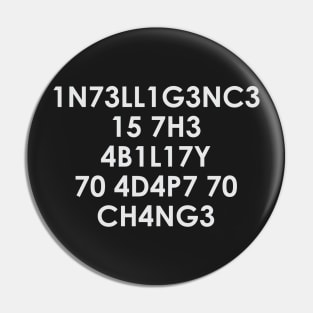 Intelligence Pin