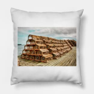 Lobster Traps Georgetown  PEI Pillow