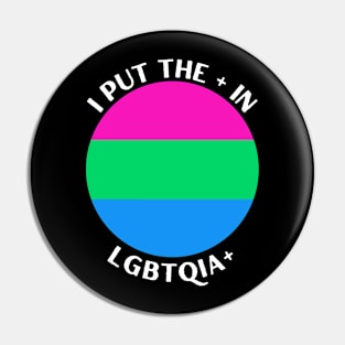 Polysexual Pride Identity LGBTQIA Pin