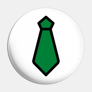 Green tie Pin