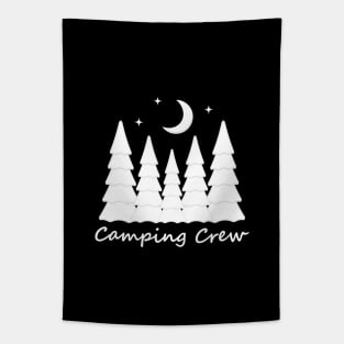 Camping Crew Tapestry