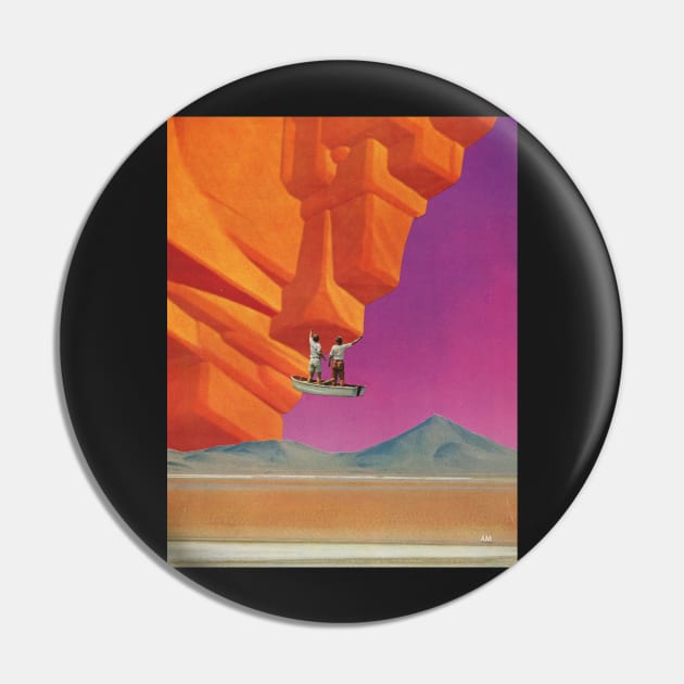 Of a Rare & Splendid Odyssey Pin by collageartbyandrewmcgranahan