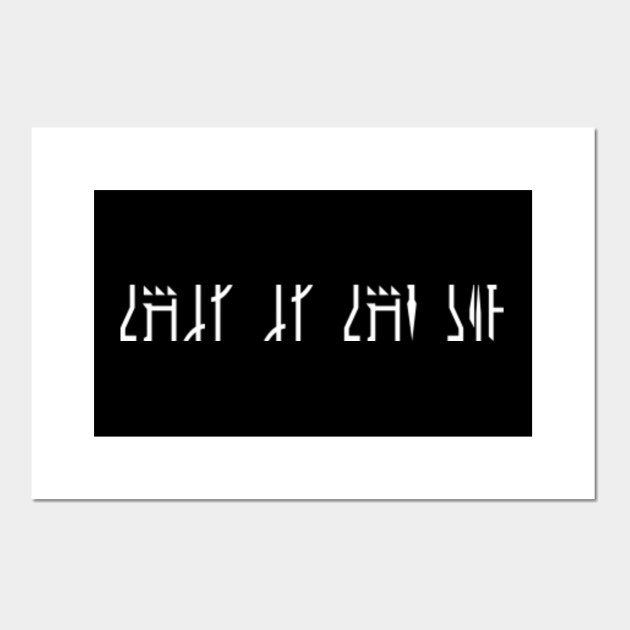 This Is The Way White Mandalorian This Is The Way Mandalorian Poster Und Kunst Teepublic De
