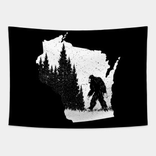 Wisconsin Bigfoot Tapestry