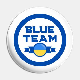 Cybersecurity Blue Team Ukraine Gamification Badge CTF Pin