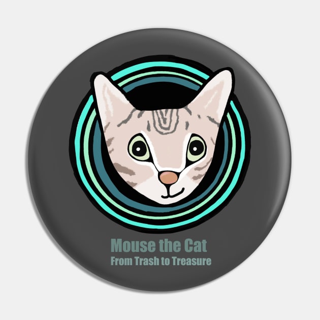 Mouse the Cat Pin by Mouse the Cat 