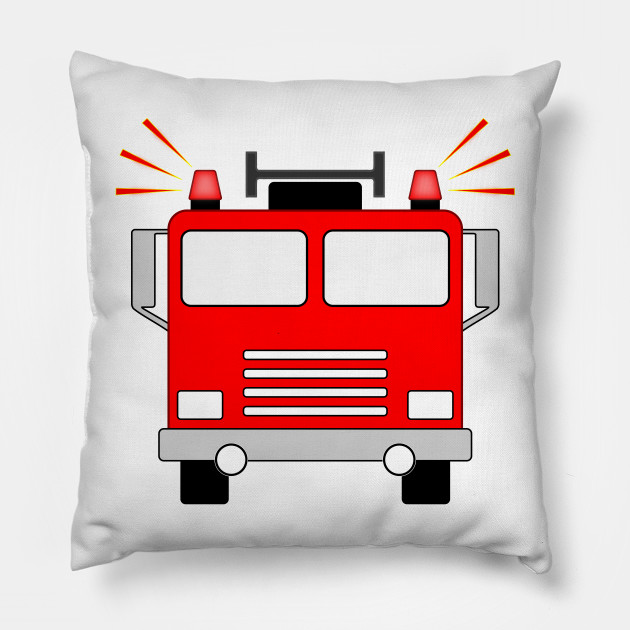 Fire Truck Fire Truck Pillow Teepublic