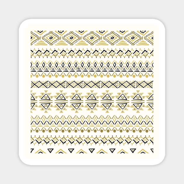 Set of geometric seamless patterns Magnet by Olga Berlet