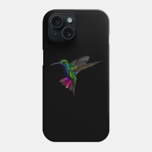 Spirograph Hummingbird Phone Case