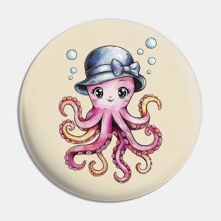 Cute Octopus Pin