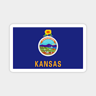 Kansas Flag Magnet