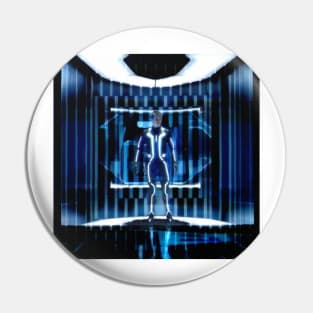 TRON in Blue Pin