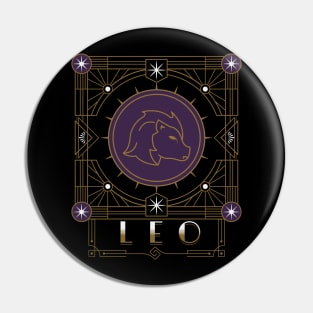 Great Leo Deco Pin