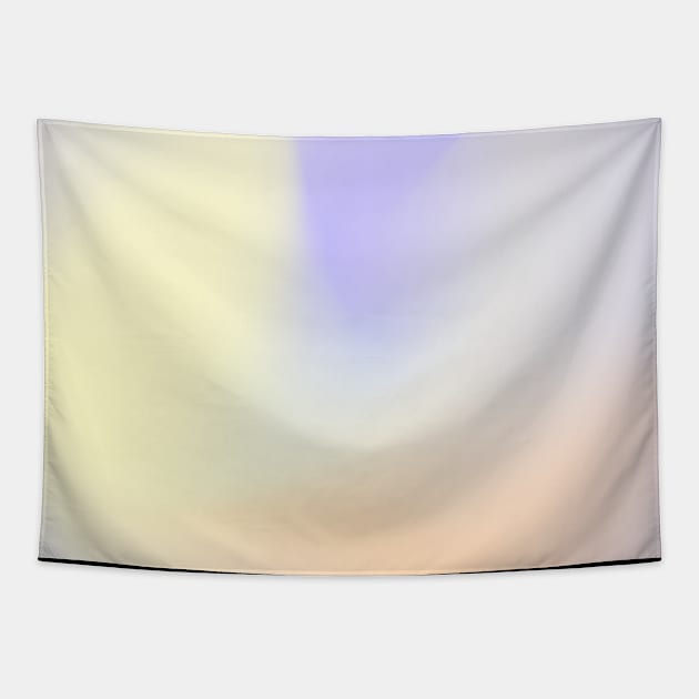 Purple yellow blurred background Tapestry by HelenaRadiant