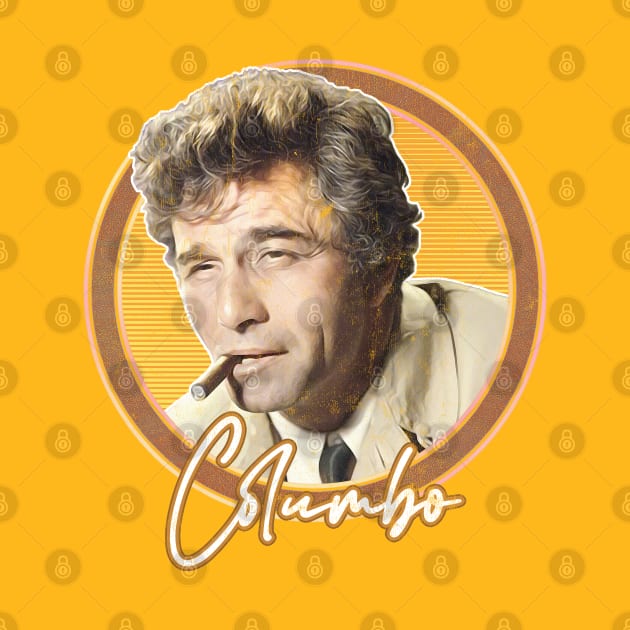 Columbo / Vintage Faded Style TV Fan Design by DankFutura