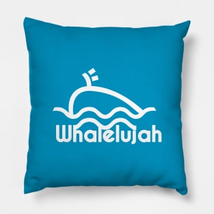 Whale Luja - Whales and Jesus Fan Shirt Pillow