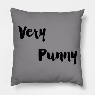 Very Punny Pillow