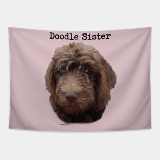 Doodle Dog Sister Tapestry