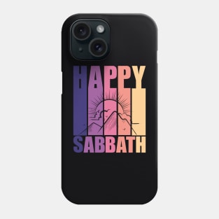 Happy Sabbath Vintage Sunset Phone Case