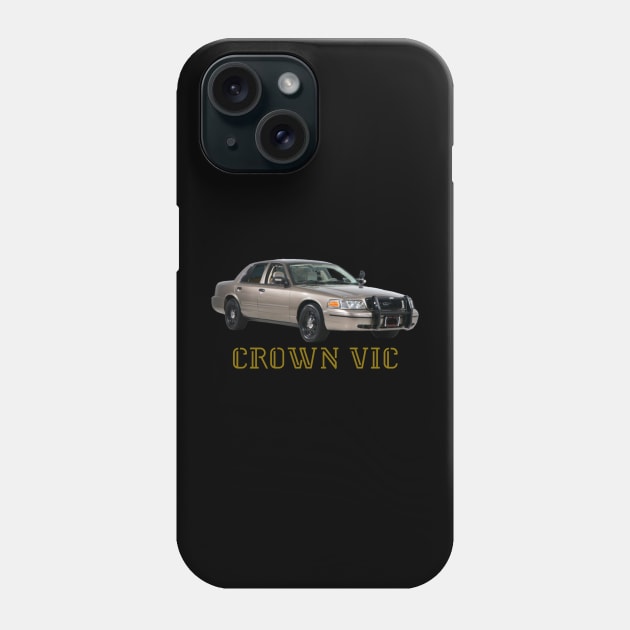 FORD CROWN VICTORIA T-SHIRT Phone Case by Cult Classics