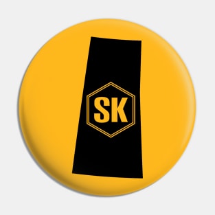 Saskatchewan Homer (Black) Pin