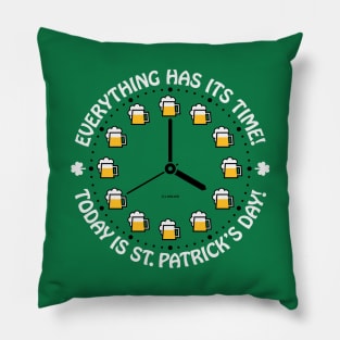 Today Is St. Patrick's Day (Saint Patrick Beer) Pillow