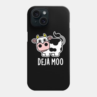 Deja Moo Cute Cow Pun Phone Case