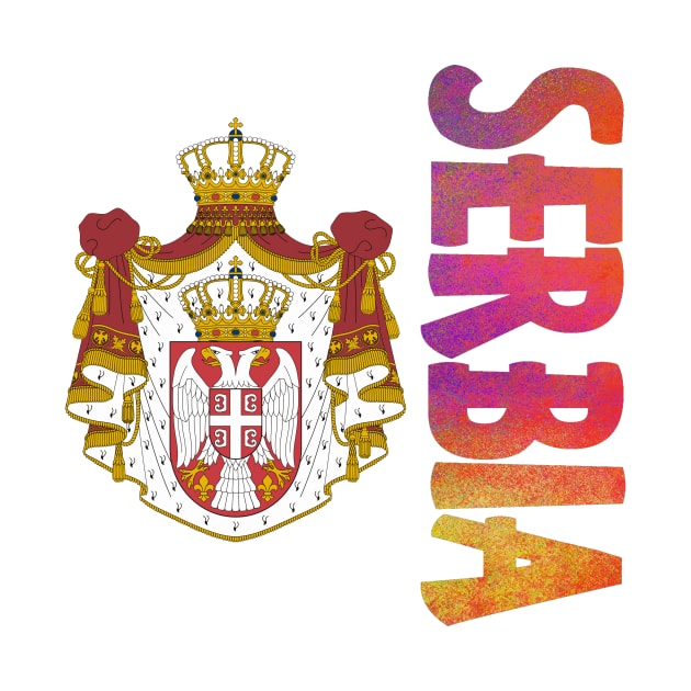 Serbia Coat of Arms Design by Naves