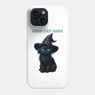 funny cat abra-cat-abra Phone Case