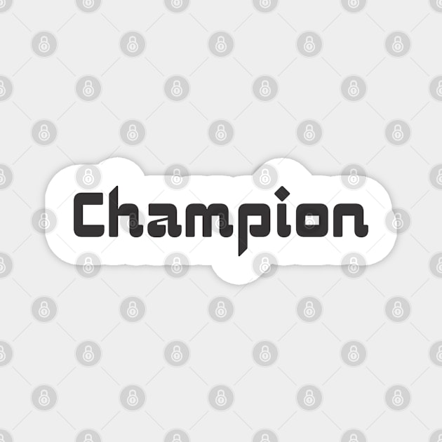 champion Magnet by Qasim