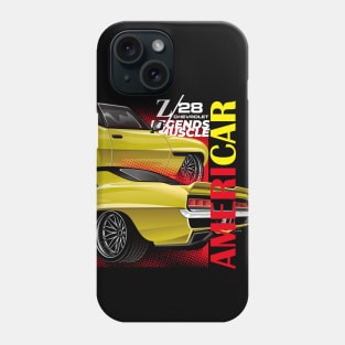 Camaro muscle car Phone Case