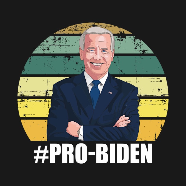 Pro Biden - Vintage Sunset by CoolandCreative