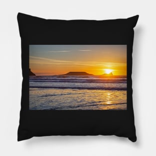 Worms Head, Rhossili Bay Pillow