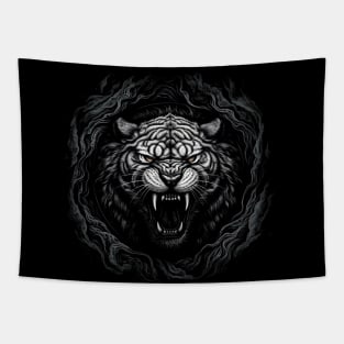 White Tiger Tapestry