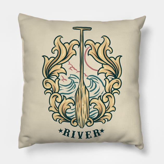 river Pillow by donipacoceng