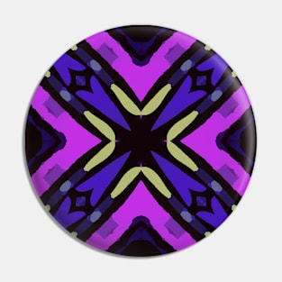 purple pattern Pin