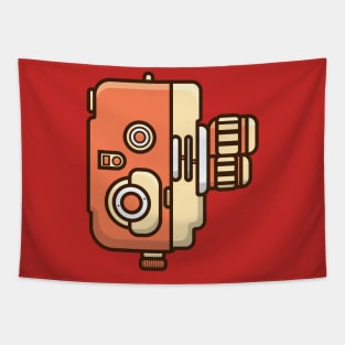 Vintage Camera Design Tapestry