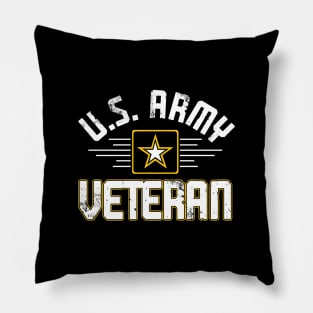 U.S. Army Veteran Gold Pillow