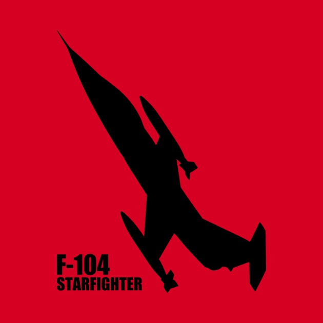 F-104 Starfighter by Tailgunnerstudios