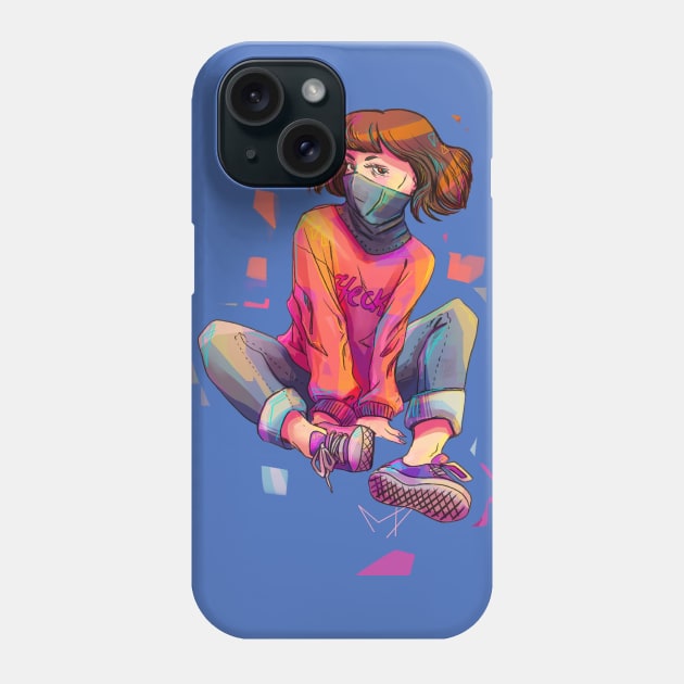 Apocalypse Girls: Leticia Phone Case by Milena Deneno Art