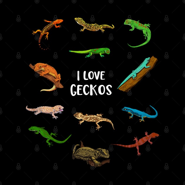 I love geckos - Gecko by Modern Medieval Design