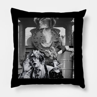 Hobo Clowns Pillow