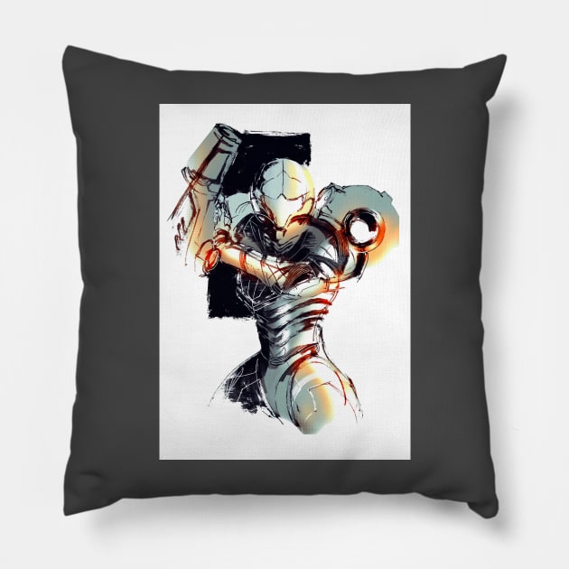 Metroid Pillow by Century Wizard 