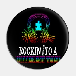 Autism Awareness T-ShirtDifferent Tune Autism Awareness T Pin