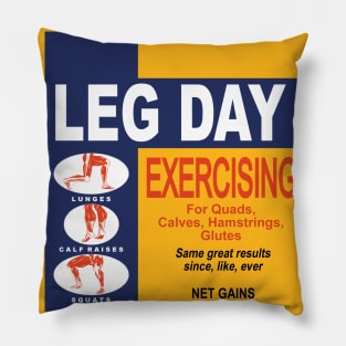 Leg Day (Minus) Pillow