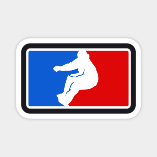 Major Snowboard League Wintersport Snowboarding Magnet