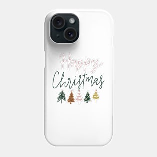 happy christmas Phone Case