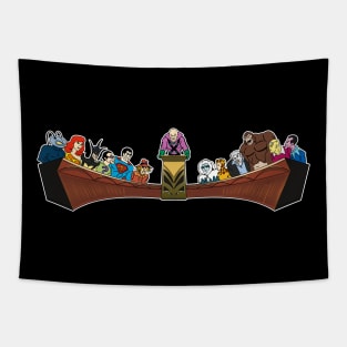 Legion of Doom meeting Tapestry