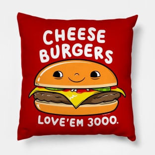 Cheeseburgers Pillow