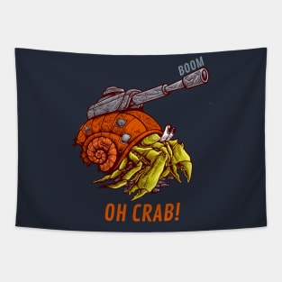 Oh Crab Tapestry